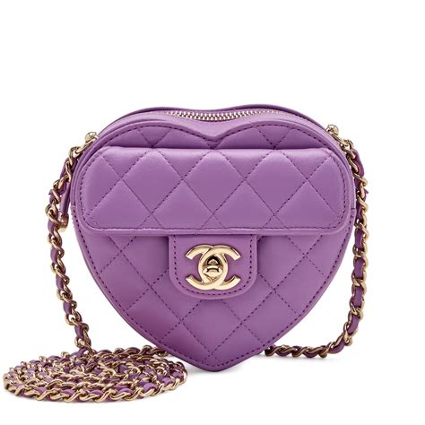 chanel purple bag 2021|chanel 22 small size.